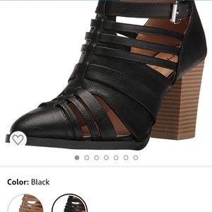 Black Closed toe bootie- worn a couple times